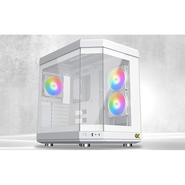 Xigmatek Cubi Arctic (Blanc) pas cher