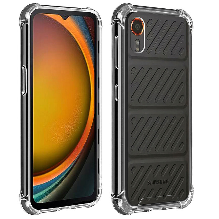 Custodia Akashi Galaxy XCover 7 con angoli rinforzati in TPU
