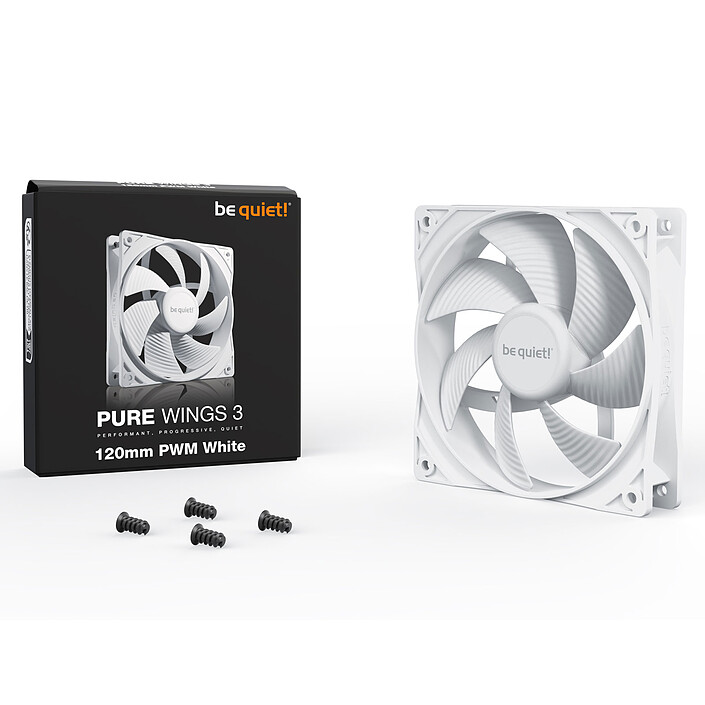 Opiniones sobre ¡no hagas ruido! Pure Wings 3 120mm PWM (Blanco)