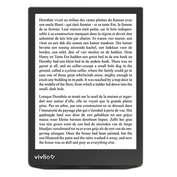 Vivlio InkPad 4 nero e grigio