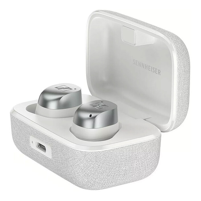 Avis Sennheiser MOMENTUM True Wireless 4 Blanc Argent
