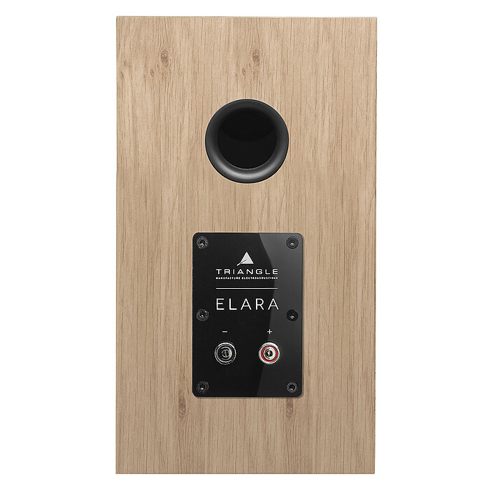 Buy Denon RCD-N12DAB Black + Elara LN01 Light Oak Triangle