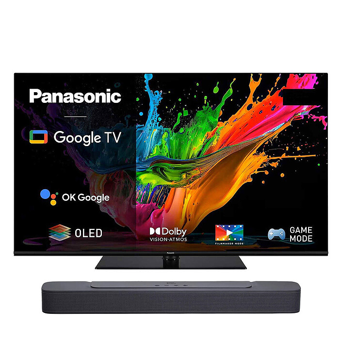 Panasonic TX-48MZ800E + JBL Bar 2.0 All-in-One (MK2)