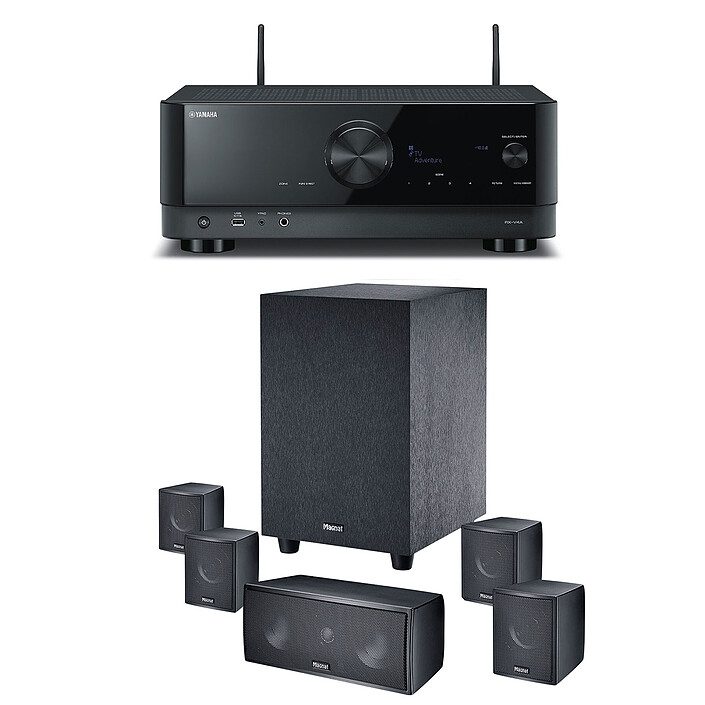 Yamaha RX-V4A Noir + Magnat Cinema Star 5.1