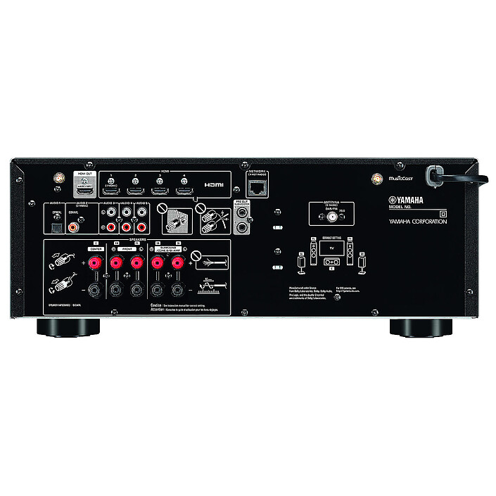 Avis Yamaha RX-V4A Noir + Magnat Cinema Star 5.1