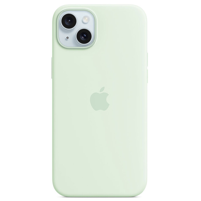Apple Silicone Case with MagSafe Menthe Douce Apple iPhone 15 Plus