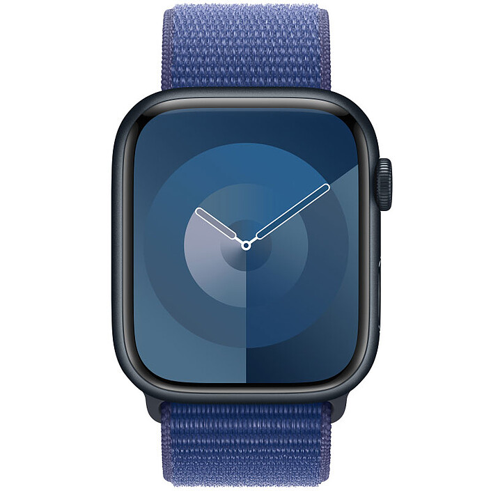 Avis Apple Boucle Sport Bleu Atlantique pour Apple Watch 45 mm