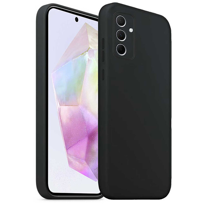 Akashi Silicone Cover Black Galaxy A35 5G