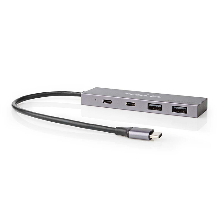 Acheter Nedis Hub USB-C 3.1 vers 2x USB-C + 2x USB-A