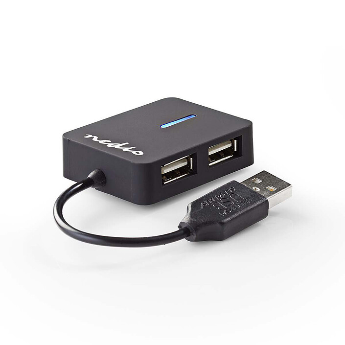 Hub USB-A Nedis a 2 porte USB-A