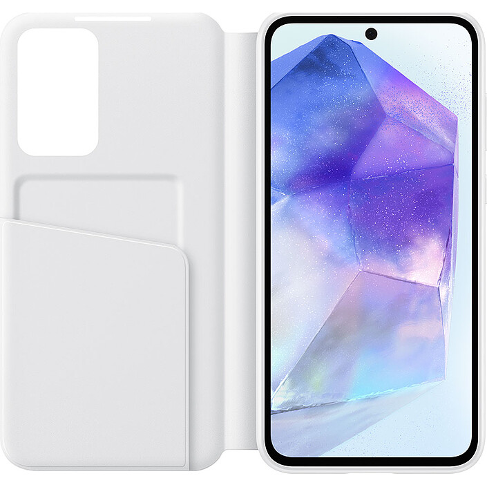 Opiniones sobre Samsung Smart View Funda Cartera Blanca Galaxy A55 5G