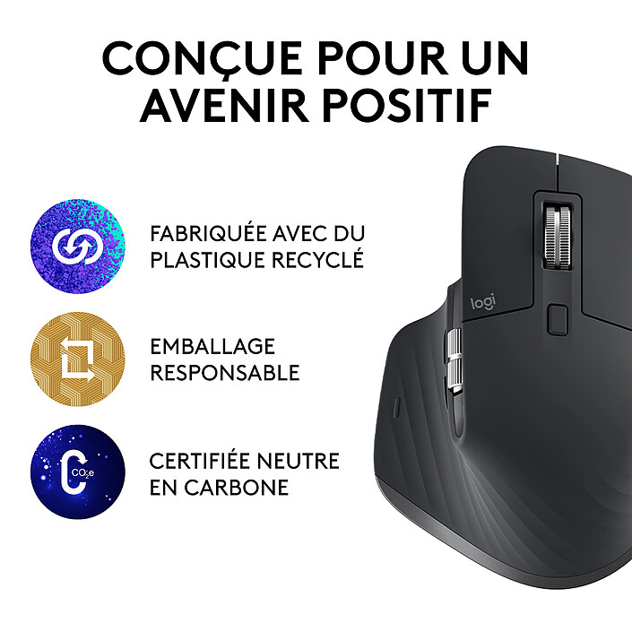 Logitech MX Master 3S (Graphite) (x3) pas cher