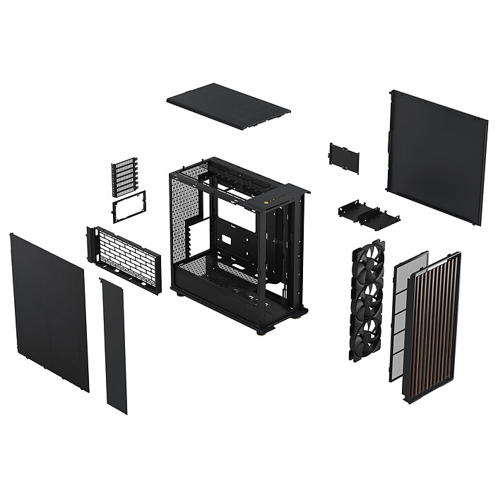 Fractal Design North XL Charcoal Black pas cher