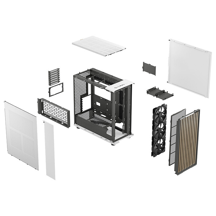 Fractal Design North XL Chalk White pas cher