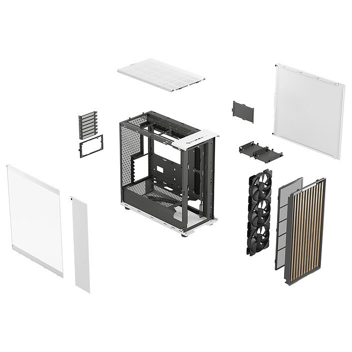 Fractal Design North XL TG Gesso Chiaro economico