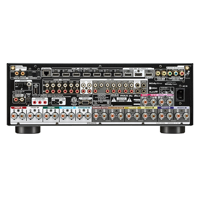 Denon AVC-X6800H Noir pas cher