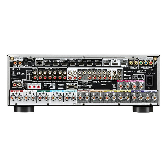 Avis Denon AVC-X6800H Argent