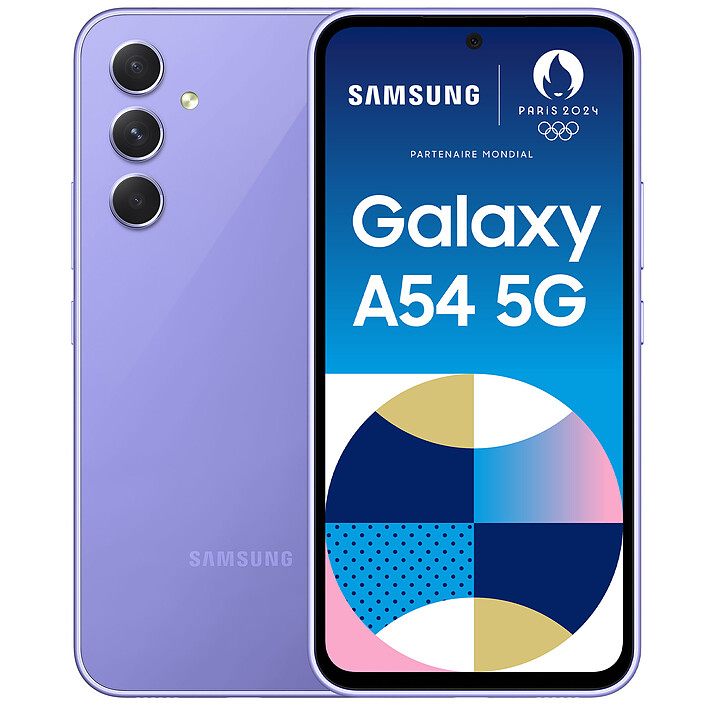Samsung Galaxy A54 5G Lavender (8GB / 256GB) - Mobile phone