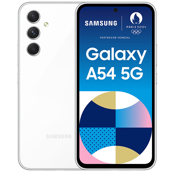 Samsung Galaxy A54 5G Blanc (8 Go / 128 Go) · Reconditionné