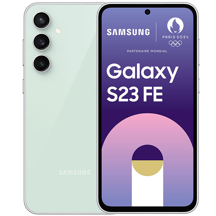 Samsung Galaxy S23 FE SM-S711B Vert d'Eau (8 Go / 256 Go) · Reconditionné
