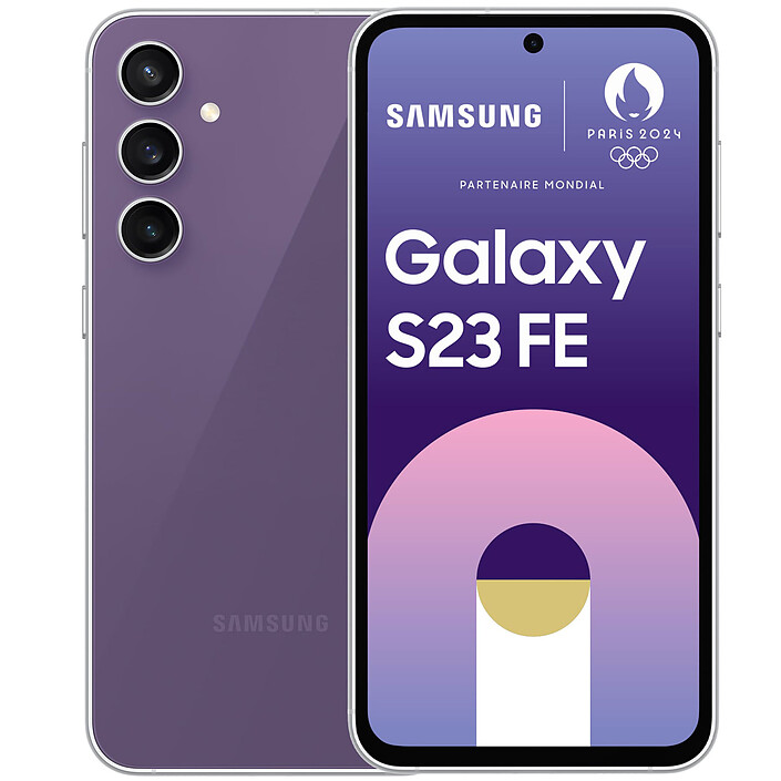 Samsung Galaxy S23 FE SM-S711B Violet (8 Go / 256 Go) · Reconditionné