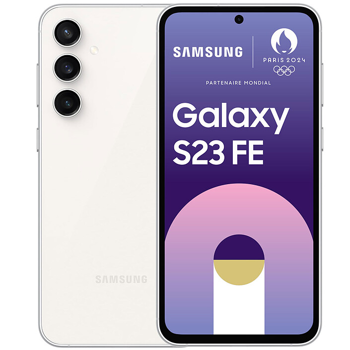 Samsung Galaxy S23 FE SM-S711B Crème (8 Go / 256 Go) · Reconditionné