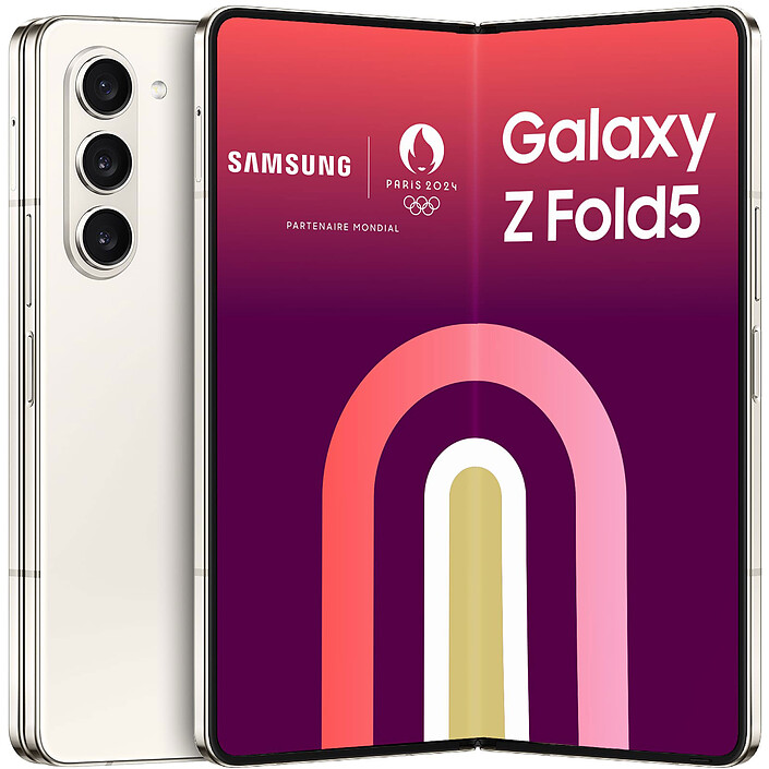 Samsung Galaxy Z Fold 5 Crème (12 Go / 512 Go)