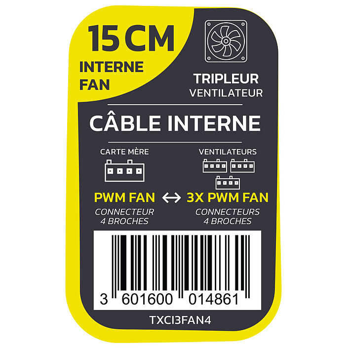 Opiniones sobre Textorm TXCI3FAN4 Conector triple de ventilador PWM de 4 patillas