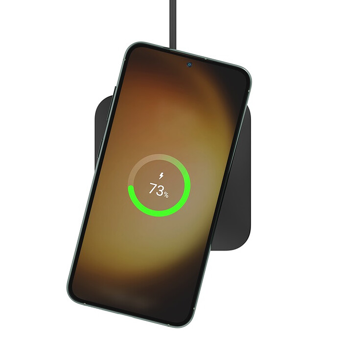 Buy Belkin Induction Charger with Easy Alignment BoostCharge Pro 15 W with AC Adapter (Black)