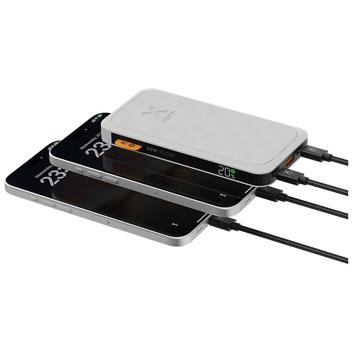 Xtorm 20W Fuel Series Powerbank 10000 mAh Blanc pas cher