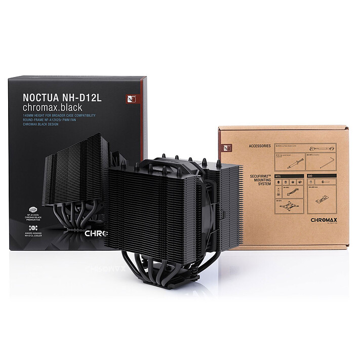 cheap Noctua NH-D12L chromax.black
