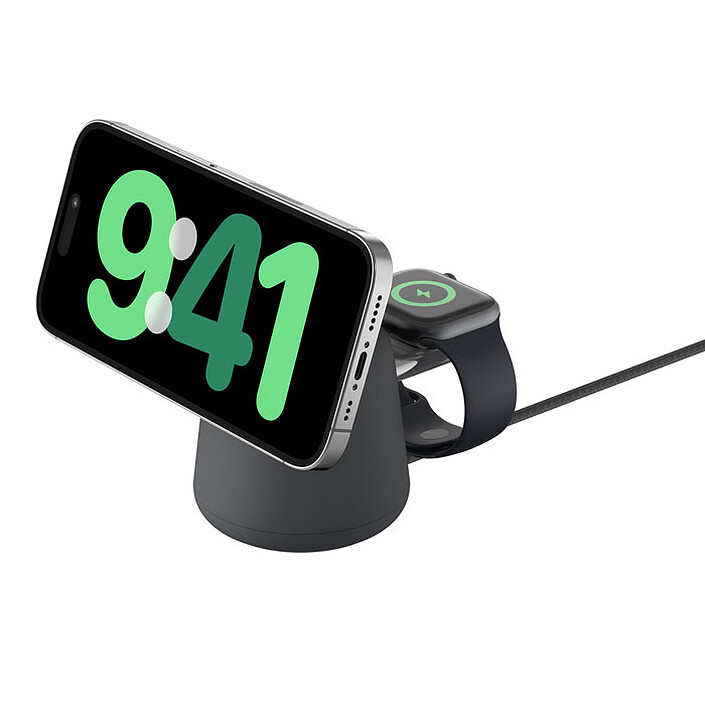 Belkin Magsafe 15W charger + charger for AppleWatch (Black)