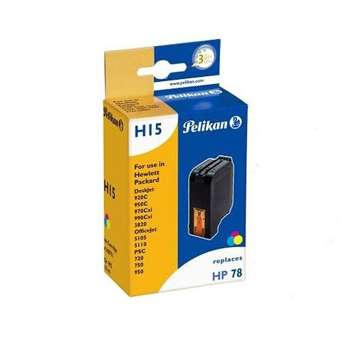 Pelikan cartouche compatible C6578DE n°78 (3 couleurs)