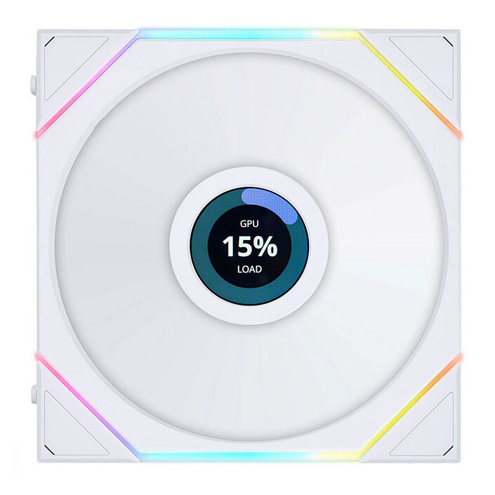 Lian Li Uni Fan TL140 LCD Reverse Blade (white)