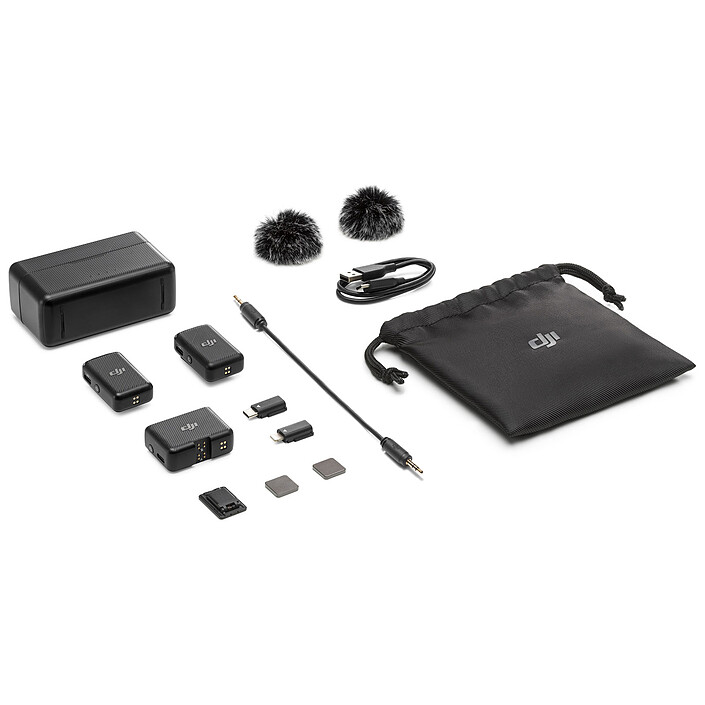 cheap DJI Mic (2 TX + 1 RX + Charging Case)