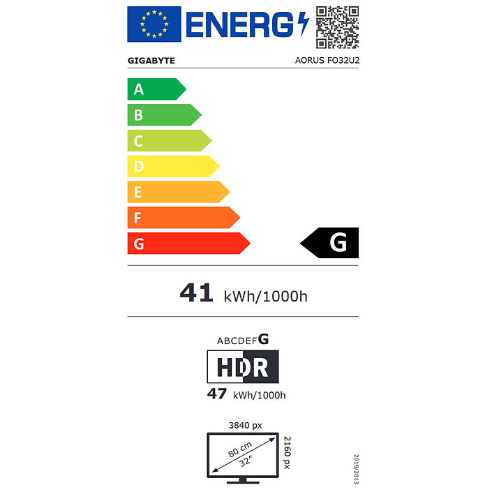 AORUS 31.5" OLED - FO32U2 pas cher