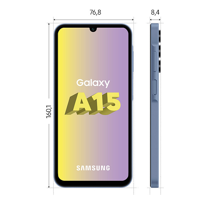 Avis Samsung Galaxy A15 Bleu (4 Go / 128 Go) · Reconditionné