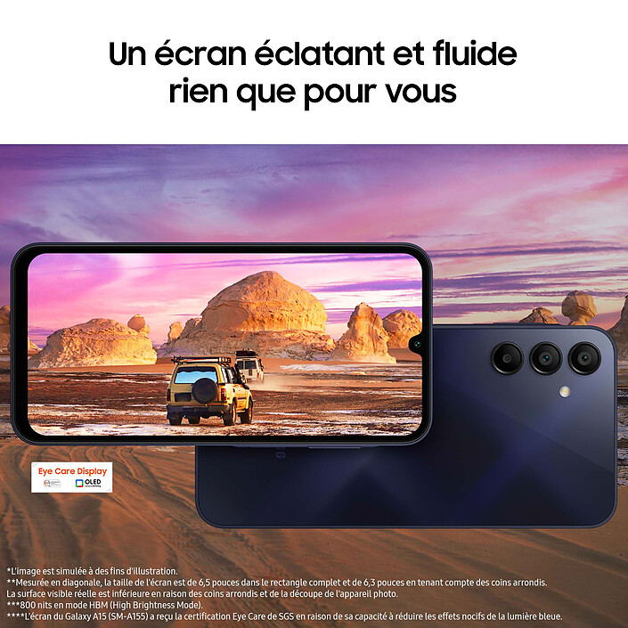 Acheter Samsung Galaxy A15 Bleu Nuit (4 Go / 128 Go) · Reconditionné