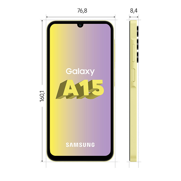 Avis Samsung Galaxy A15 Lime (4 Go / 128 Go)
