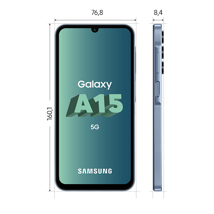 Avis Samsung Galaxy A15 5G Bleu (4 Go / 128 Go) · Reconditionné