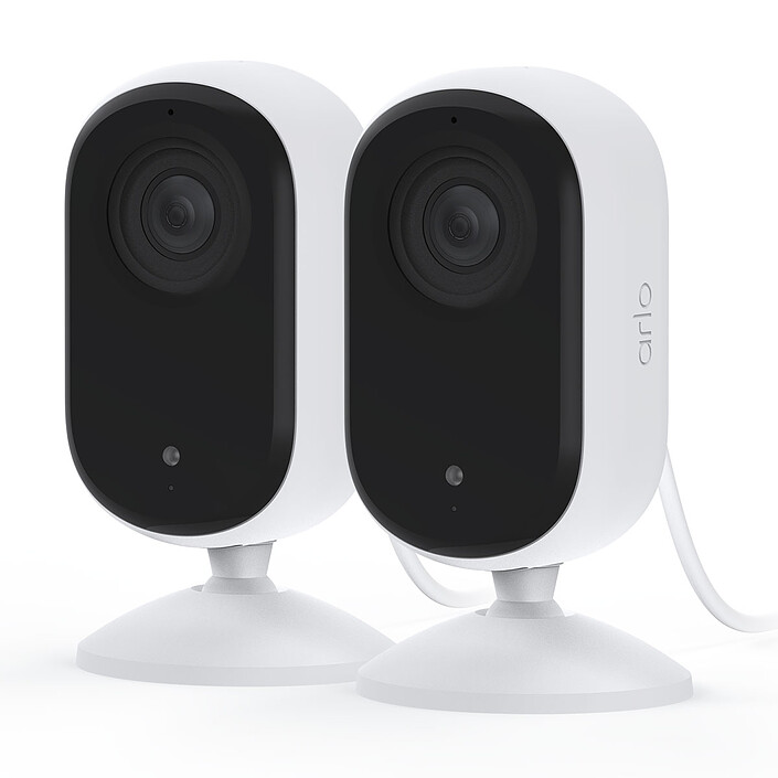 Arlo Essential 2K Indoor - Bianco (x 2)