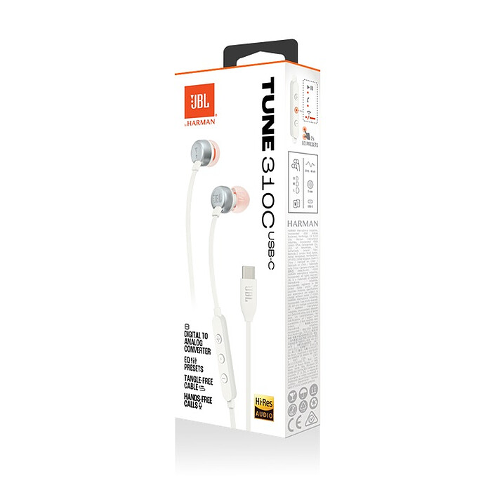 JBL Tune 310C Blanc pas cher