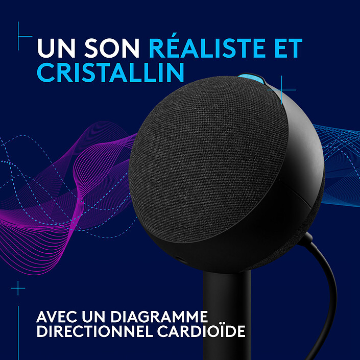 Avis Logitech G Yeti Orb (Noir)