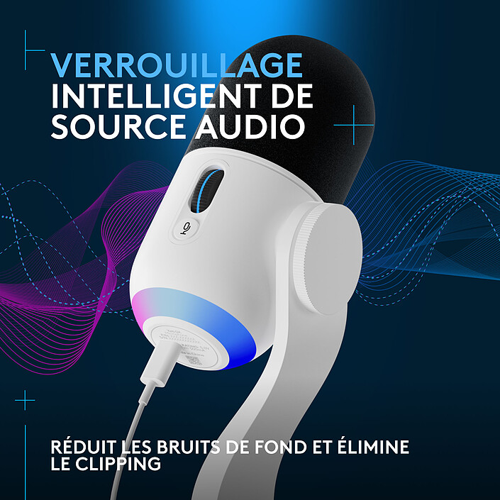 Logitech G Yeti GX (Blanc) pas cher
