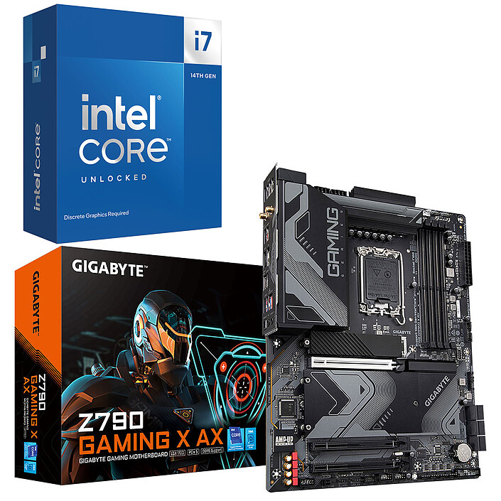 Kit Upgrade PC Intel Core i7-14700KF Gigabyte Z790 GAMING X AX