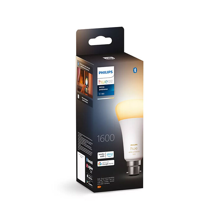 Nota Philips Hue White E27 A60 13.5 W Bluetooth x 1