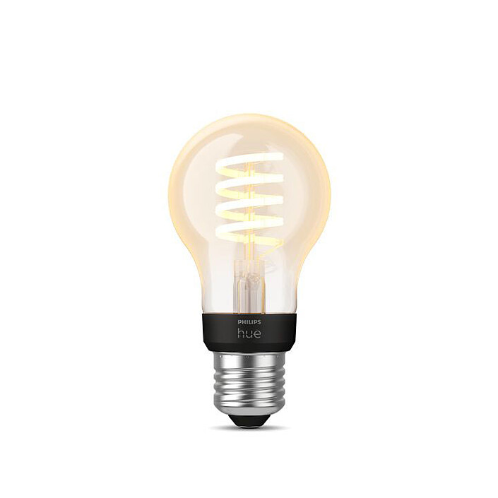 Philips Hue White E27 A60 7 W Filamento en espiral blanco, Bluetooth x 1