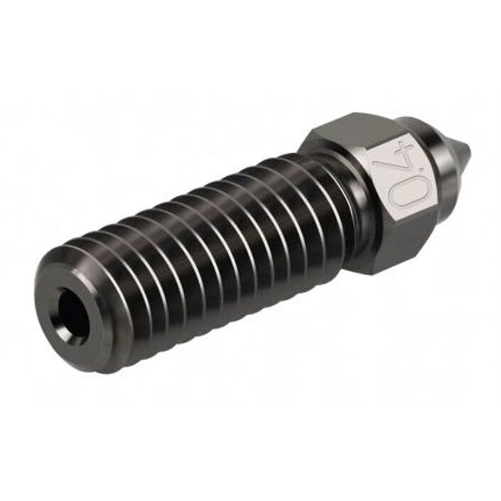 Creality Buse Forshape de type Volcano M6 en Acier Trempé de 0,4 mm