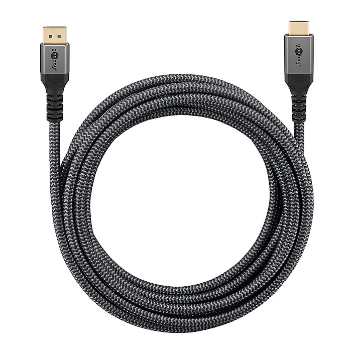 Opiniones sobre Cable DisplayPort 1.2 / HDMI 4K Goobay Plus (5 m)