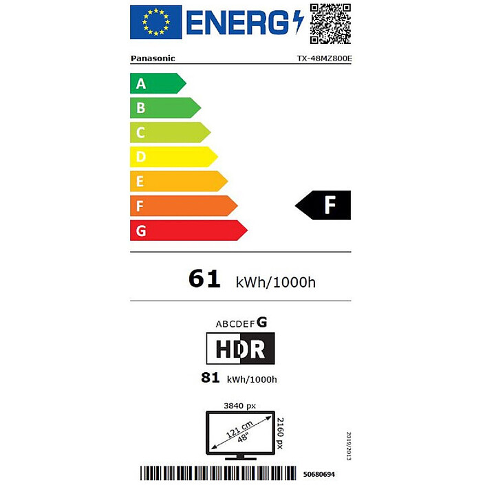 Panasonic TX-48MZ800E + Yamaha YAS-109 economico